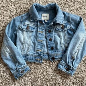 Jean jacket girl size xs 4-5 Cherokee Fashion